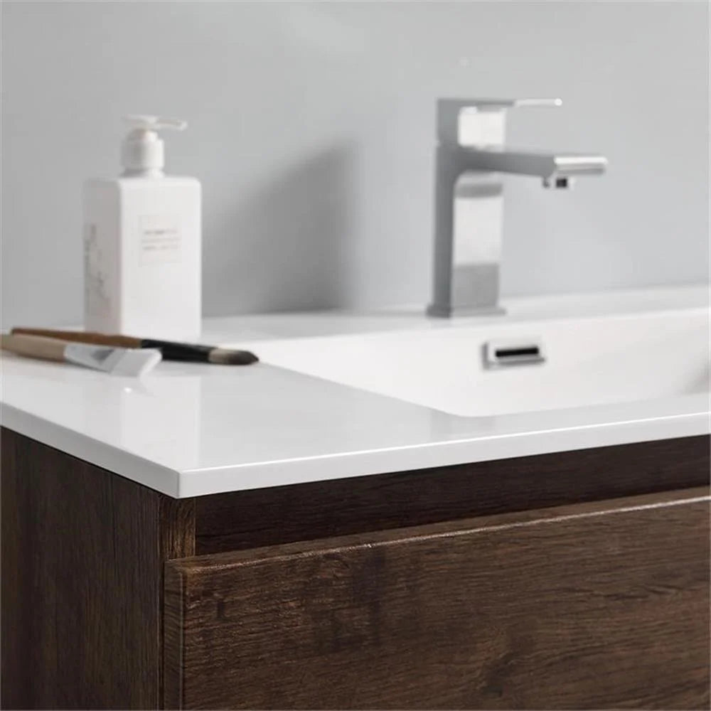 Fresca Lazzaro 36" Rosewood Free Standing Modern Bathroom Vanity w/Medicine Cabinet