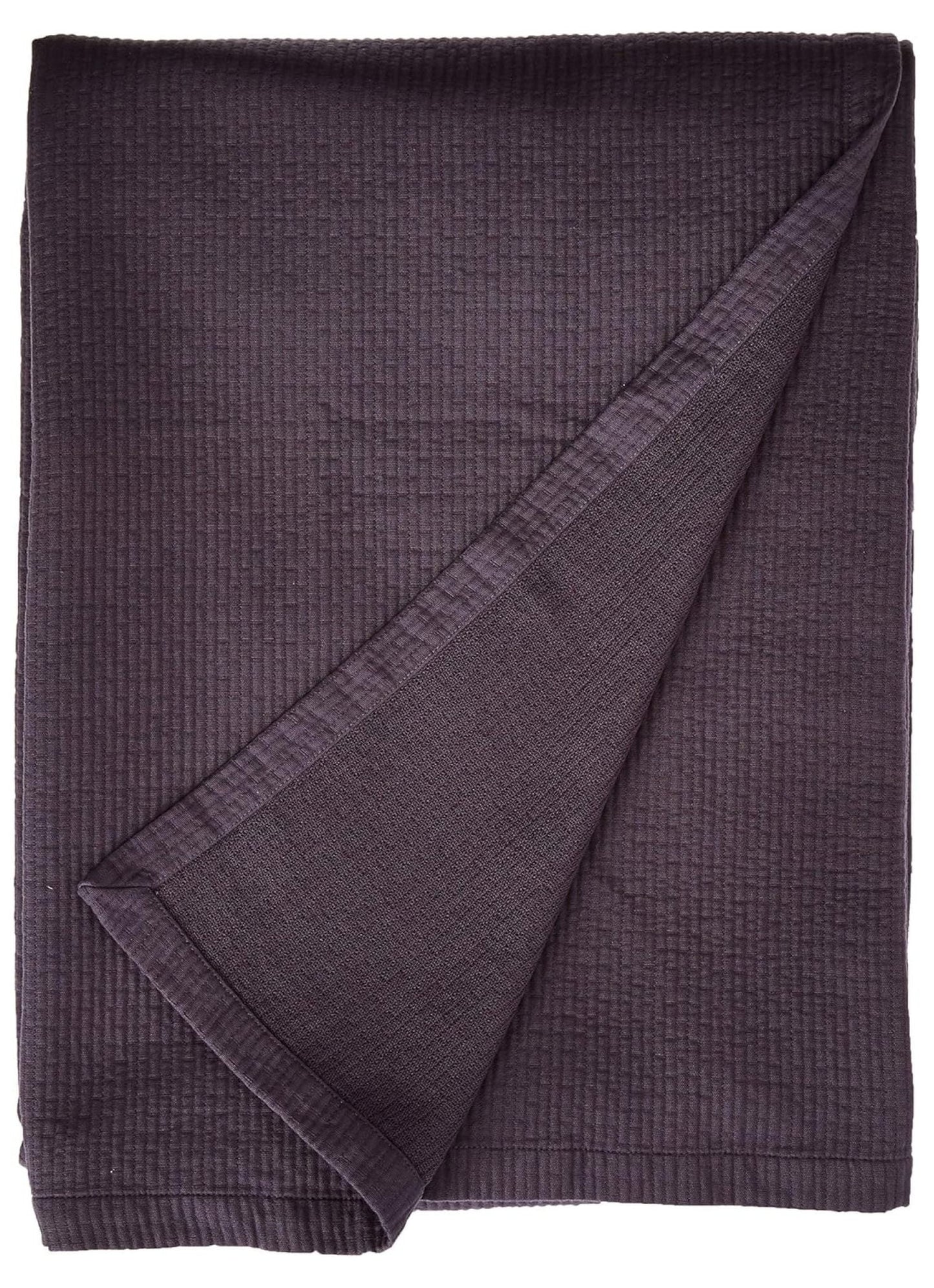 Matelasse Blanket Coverlet, Foliage Pattern, King, Light Grey