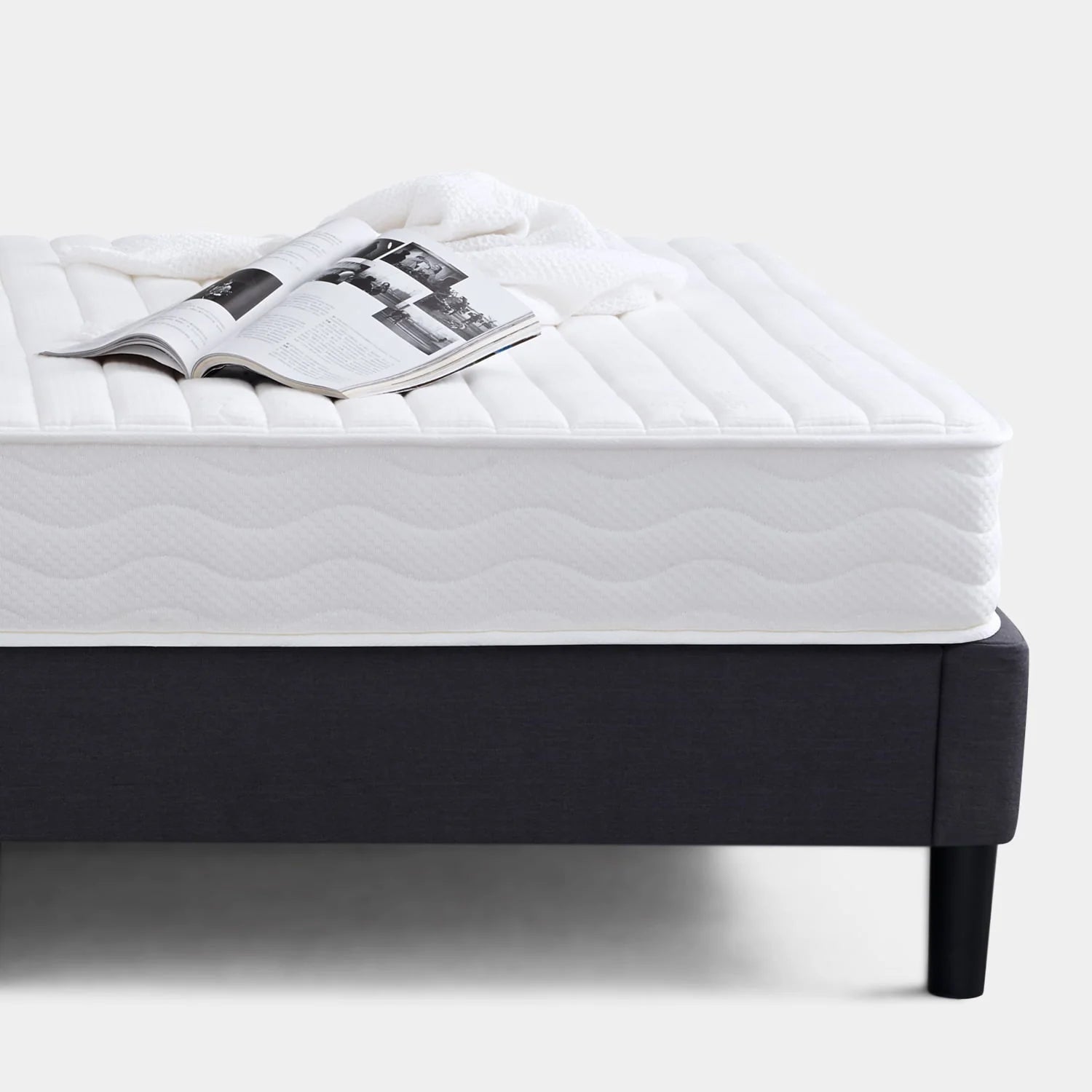 Bedding 8" Natural Latex Twin Mattress, Non-Toxic Organic Mattress
