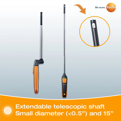 Testo 405i Hot-wire Anemometer Wireless Smart Probe