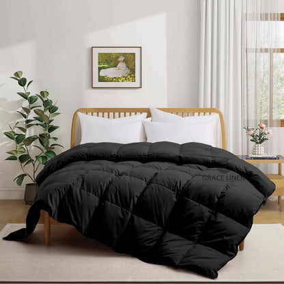 Bedding Comforter Cal King Size, Duvet Insert, Quilted Comforter with Corner Tabs, All Season Lightweight Quilt, Down Alternative Hotel Comforter Cal King Size 96X102 Baby Pink