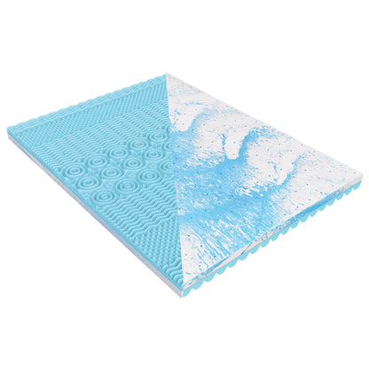 Boyd Sleep 4” Seven-Zone Cooling Gel & Copper Infused Memory Foam Mattress Topper