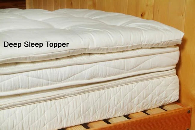 Holy Lamb Organics Certified Organic Cotton & Eco Wool Ultimate Wool Mattress Toppers