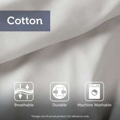 3 Piece Set Duvet Cover King Size, Soft Tufted Cotton Chenille Duvet Cover Set with 2 Pillow Shams and Corner ties, Breathable Bedding Comforter Cover for All Season, Off White