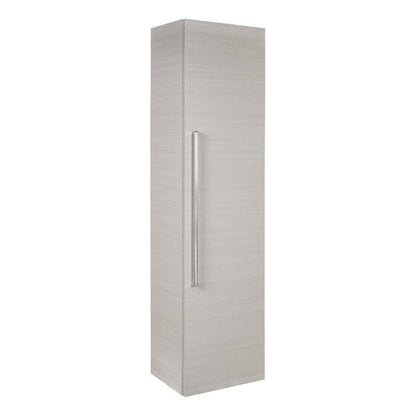 Cutler Kitchen and Bath Silhouette Modern Wood/Metal Linen Tower in Light Oak