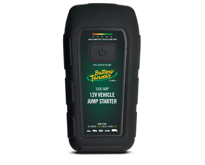 Battery Tender 1500 AMP Lithium Jump Starter - 12000mAh Portable Power Station - LED Flashlight Emergency Strobe - 3 Fast USB Charging Ports - 030-2020-WH