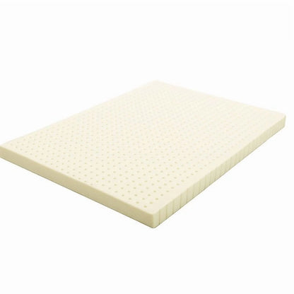 OrganicTextiles 3" Organic Latex Mattress Topper, Heather Grey Cover, No Zipper (Twin, Soft)