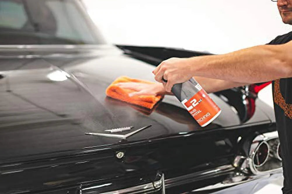 Gtechniq - C2v3 Liquid Crystal Revolutionary Easy Spray-On Polish; Repels Dirt and Provides UV Ray Protection With A Glass-Like Finish (500 ml) + Free Microfiber Towel