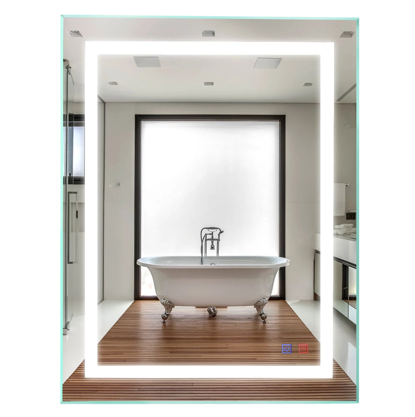 212 Main VMS-LBVMAF-SL Bathroom Vanity Mirror with Anti Fog