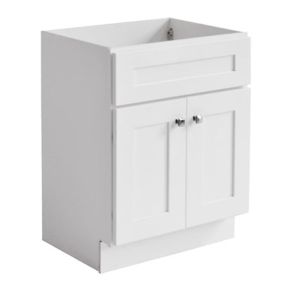 Design House Brookings 30" Ready to Assemble Solid Wood Bathroom Vanity, Sherwin Williams Gray