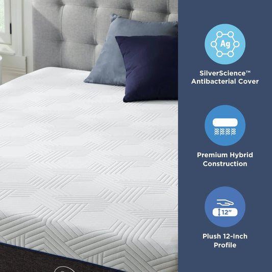 Dr. Oz Good Life Hybrid Gel Foam and Spring Mattress Pro, Twin XL