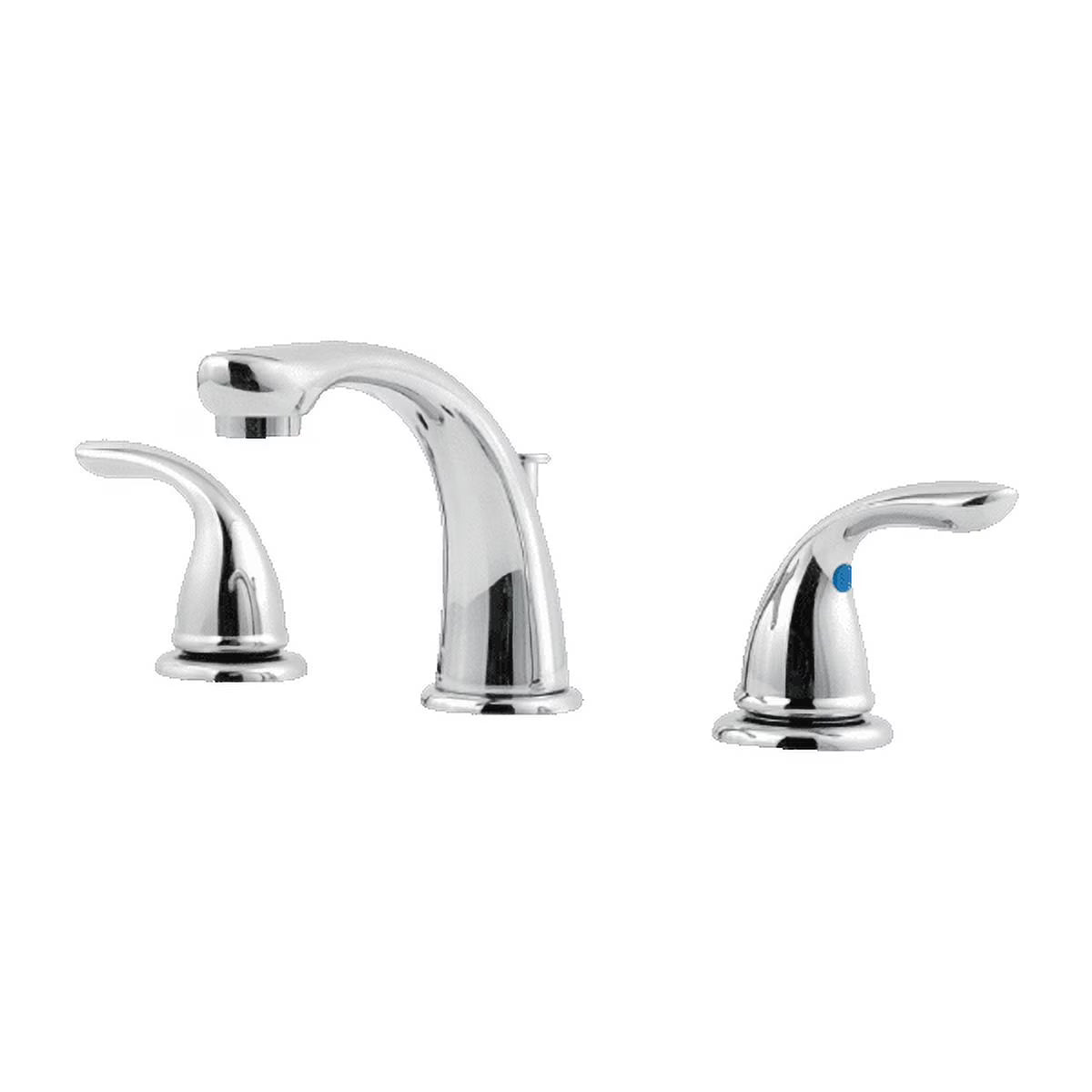 Pfirst Series 2-Handle 8" Widespread Bathroom Faucet in Brushed Nickel