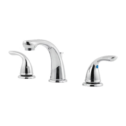 Pfirst Series 2-Handle 8" Widespread Bathroom Faucet in Brushed Nickel