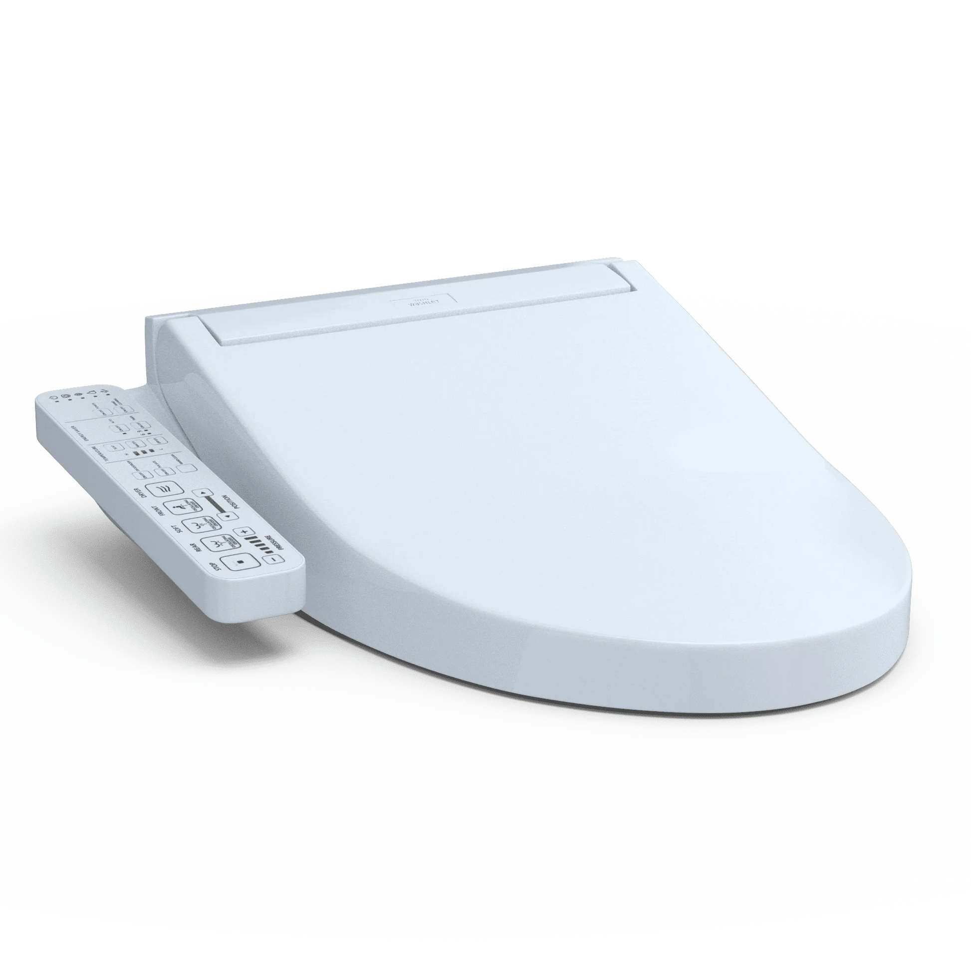 TOTO WASHLET C2 Electronic Bidet Toilet Seat with PREMIST and EWATER+ Wand Cleaning, Elongated, Cotton White - SW3074#01