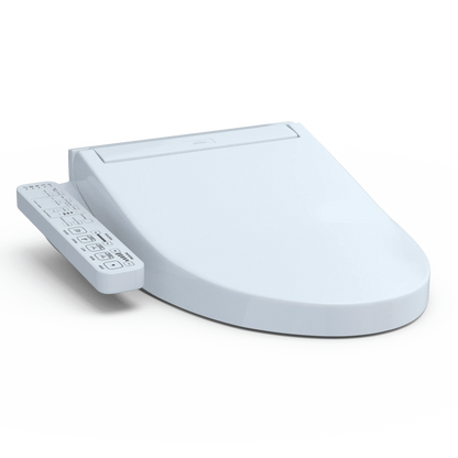 TOTO WASHLET C2 Electronic Bidet Toilet Seat with PREMIST and EWATER+ Wand Cleaning, Elongated, Cotton White - SW3074#01