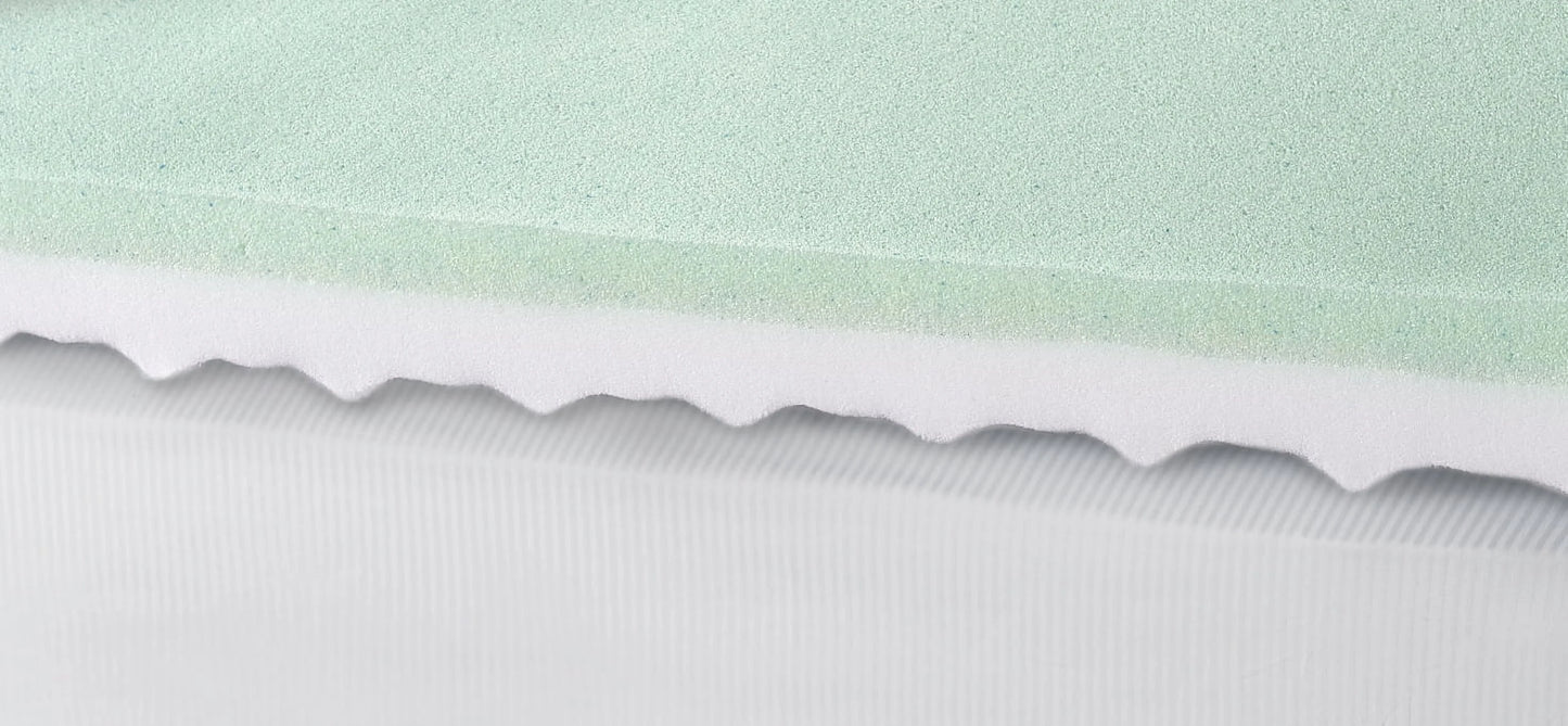 Allswell 4° Memory Foam Mattress Topper Infused with Cooling Diamond Gel, Queen