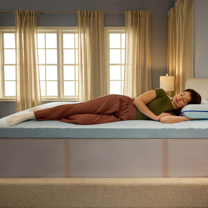Sealy Posturepedic Zoned Memory Foam Mattress Topper