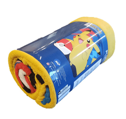 Pokemon Throw Blanket, "Quick Capture", Micro Raschel, 46in x 60in, 1 Each