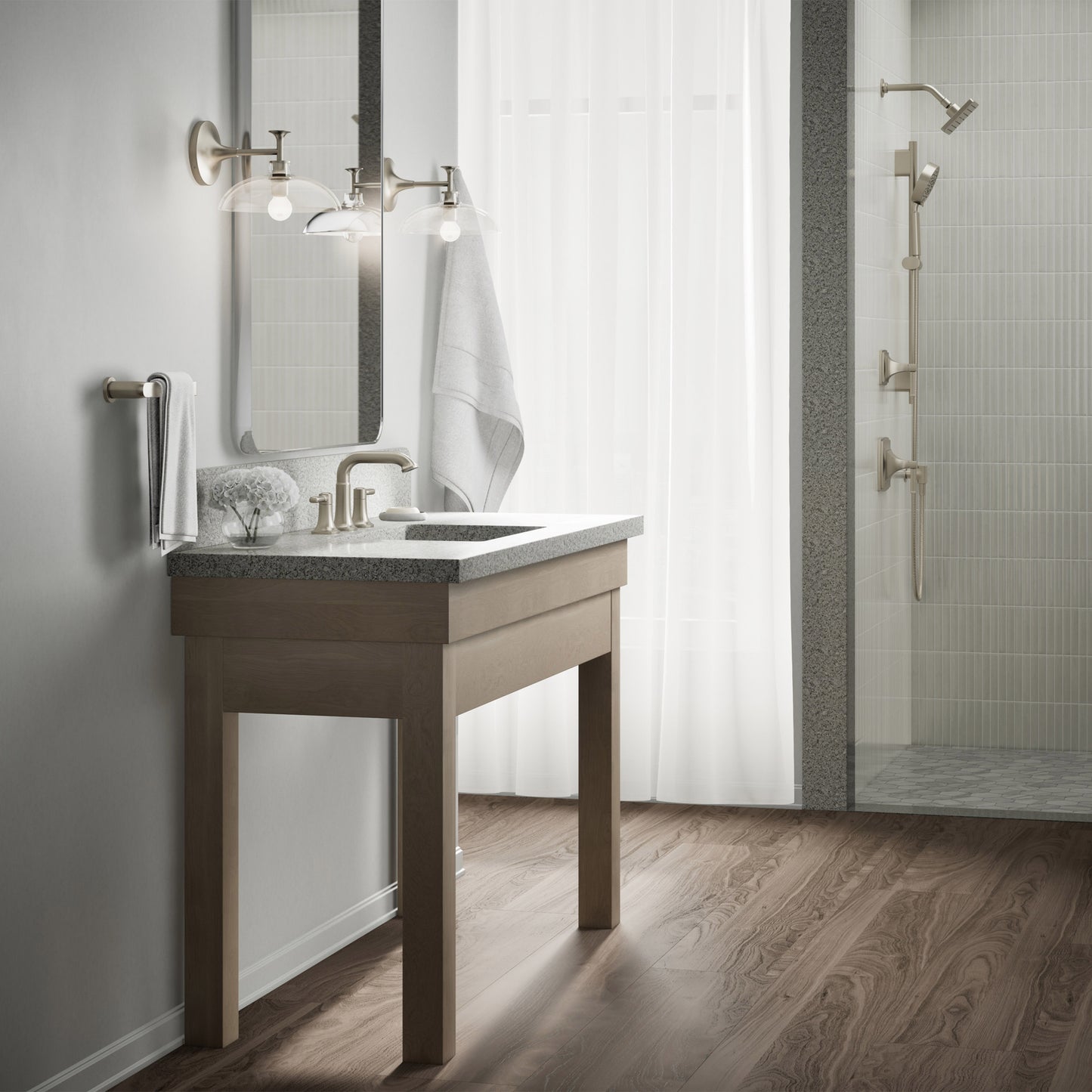 Kohler Terzet Widespread Bathroom Sink Faucet