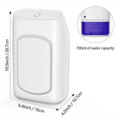 Kiplyki Dehumidifier For Home Ultra Quiet Auto Shutoff Dehumidifier For Closet Wardrobe Bedroom Kitchen Basement