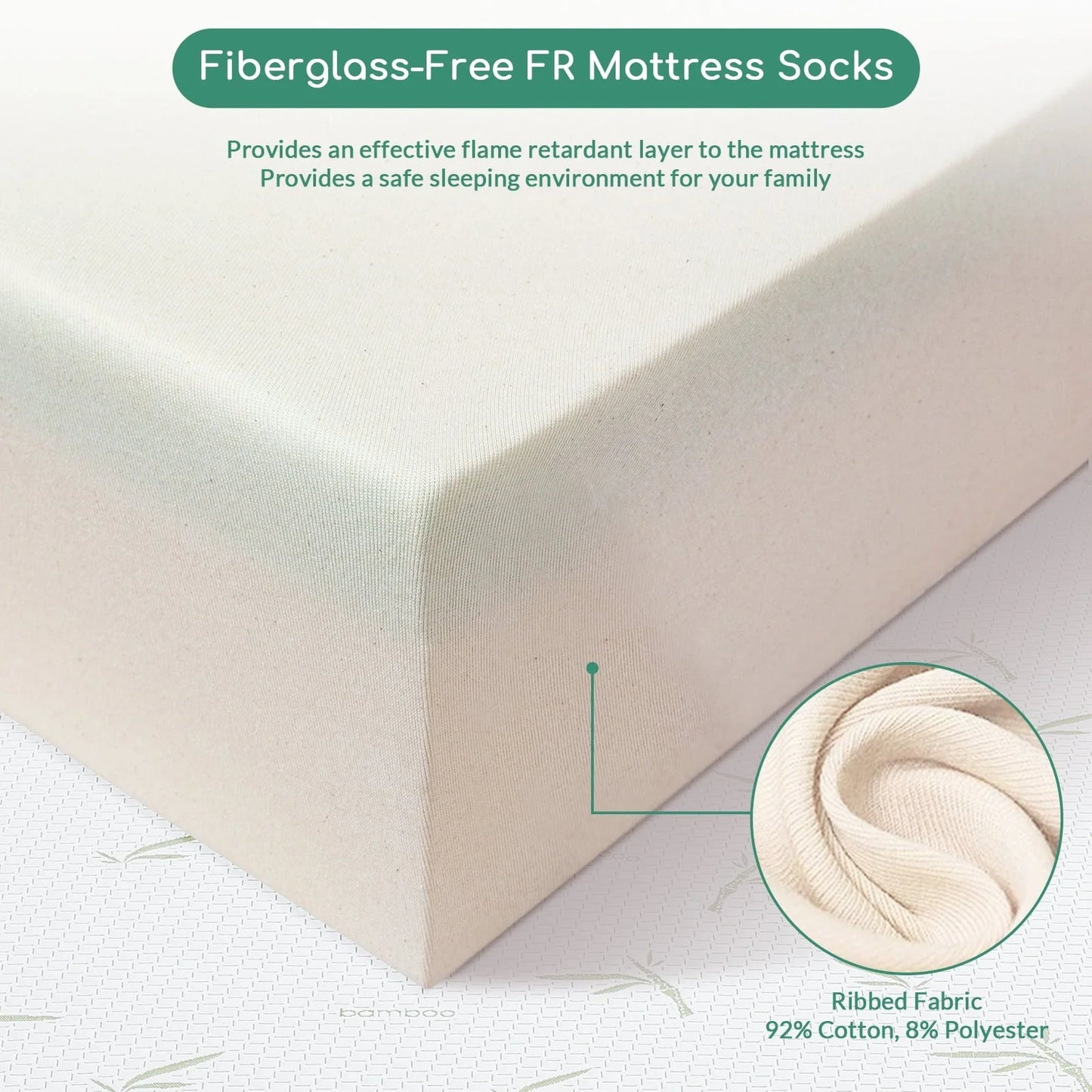6 inch Twin Memory Foam Mattress with Bamboo Cover, CertiPUR-US Certified, Mattress in a Box