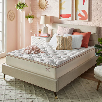 nue by Novaform Plush Pillowtop 12" Gel Memory Foam Mattress, Full