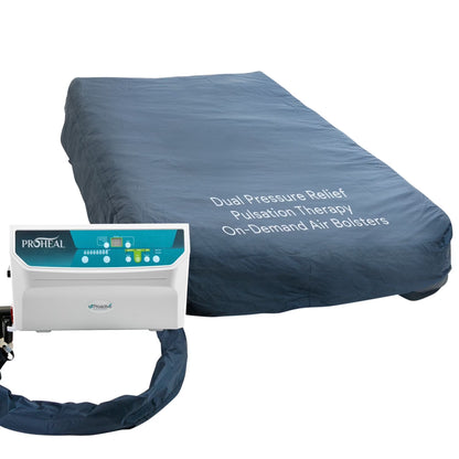 Proheal Bariatric Low Air Loss Alternating Pressure Air Mattress with Pump & Side Air Bolsters - Stages I-IV 36° x 80° x 8/11"
