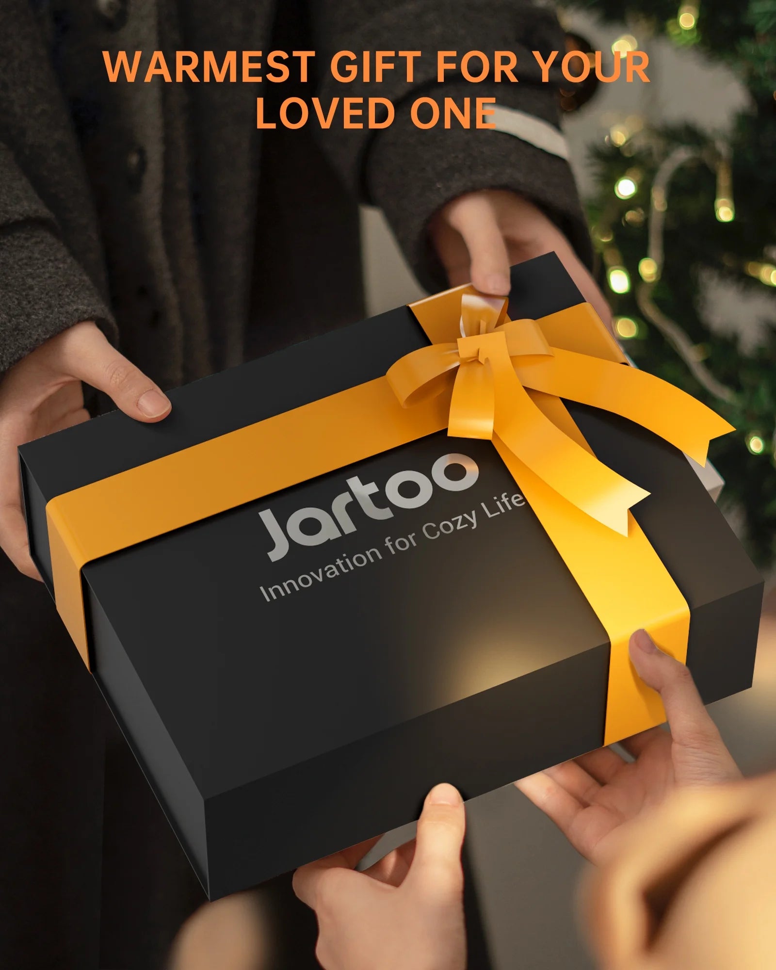 Jartoo Nano Heated Throw Blanket, 24V Safe Washable, Rapid Heat, 6 Heat Levels(50"x60", Grey)