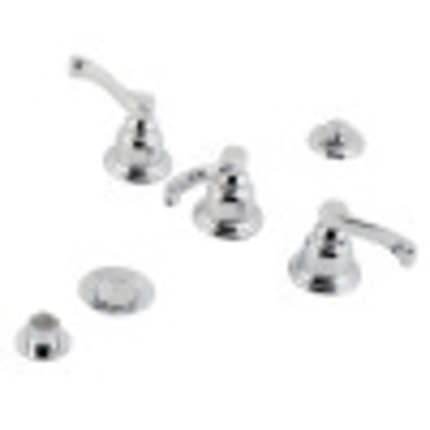 Kingston Brass KB320FL Royale Bidet Faucet, Matte Black
