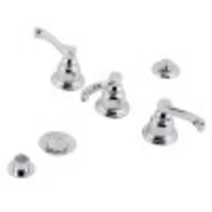 Kingston Brass KB328FL Bidet Faucet, Brushed Nickel