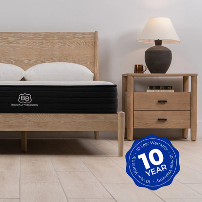 Brooklyn Bedding 10" Harper Hybrid Gel Memory Foam Mattress in a Box, Queen