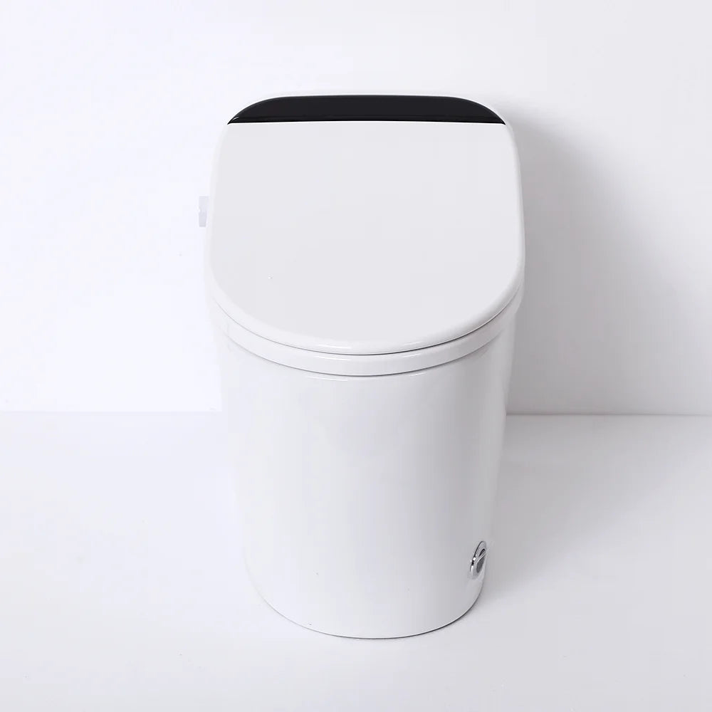 Homary Modern Smart One-Piece 1.27 GPF Floor Mounted Elongated Toilet and Bidet with Seat