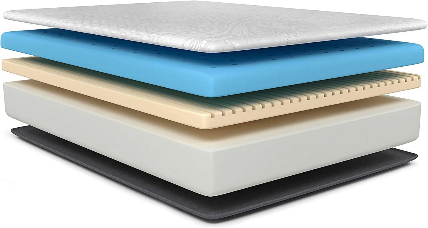 Mattress America 12 Inch Revive Gel Memory Foam Mattress Comfort | Advanced Gel Technology to Maintain Body Temperature | CertiPUR-US Certified | King