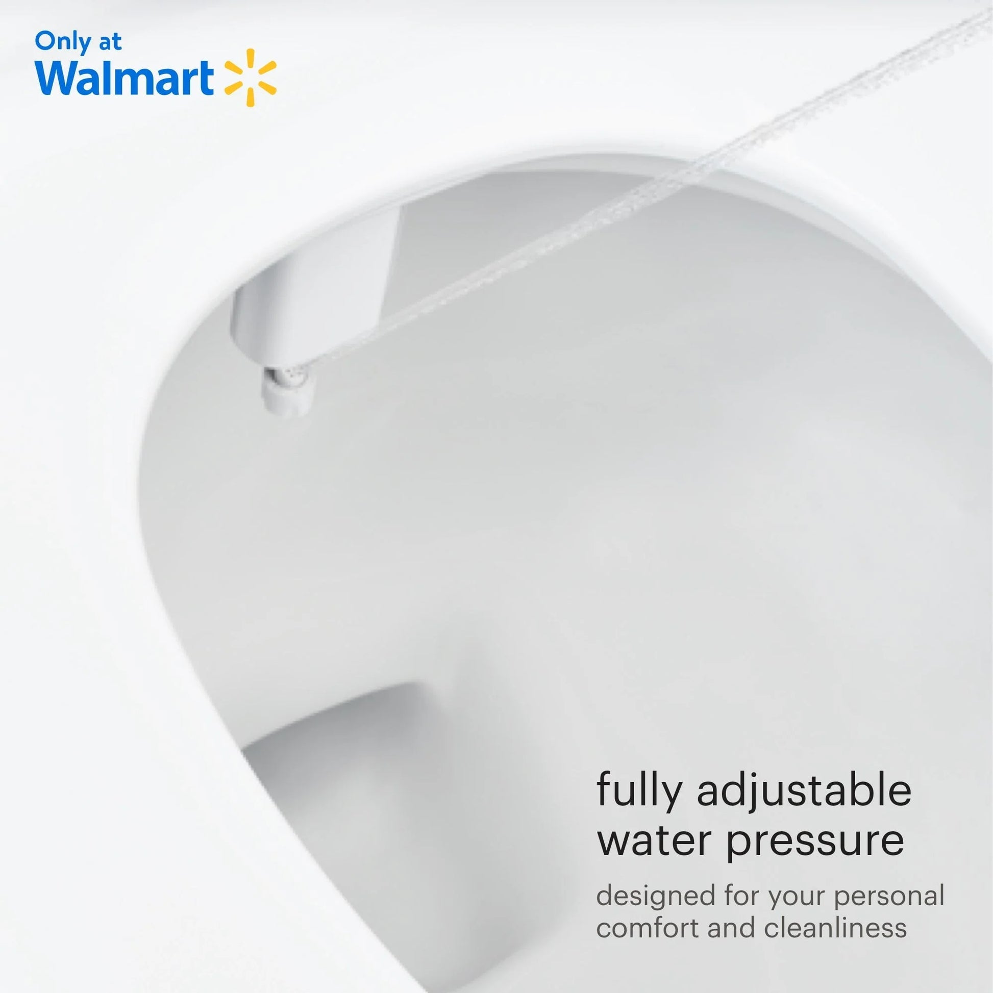 Brondell Rinslet Single Nozzle Ambient Temperature Bidet Attachment