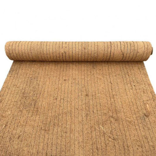 Farm Plastic Supply - Erosion Control Blanket - 7.5' x 112.5' - Coconut Garden and Landscape Cover, Erosion Control Blanket, Coconut Blanket, Erosion Control, Mulch, Slope Stabilizer