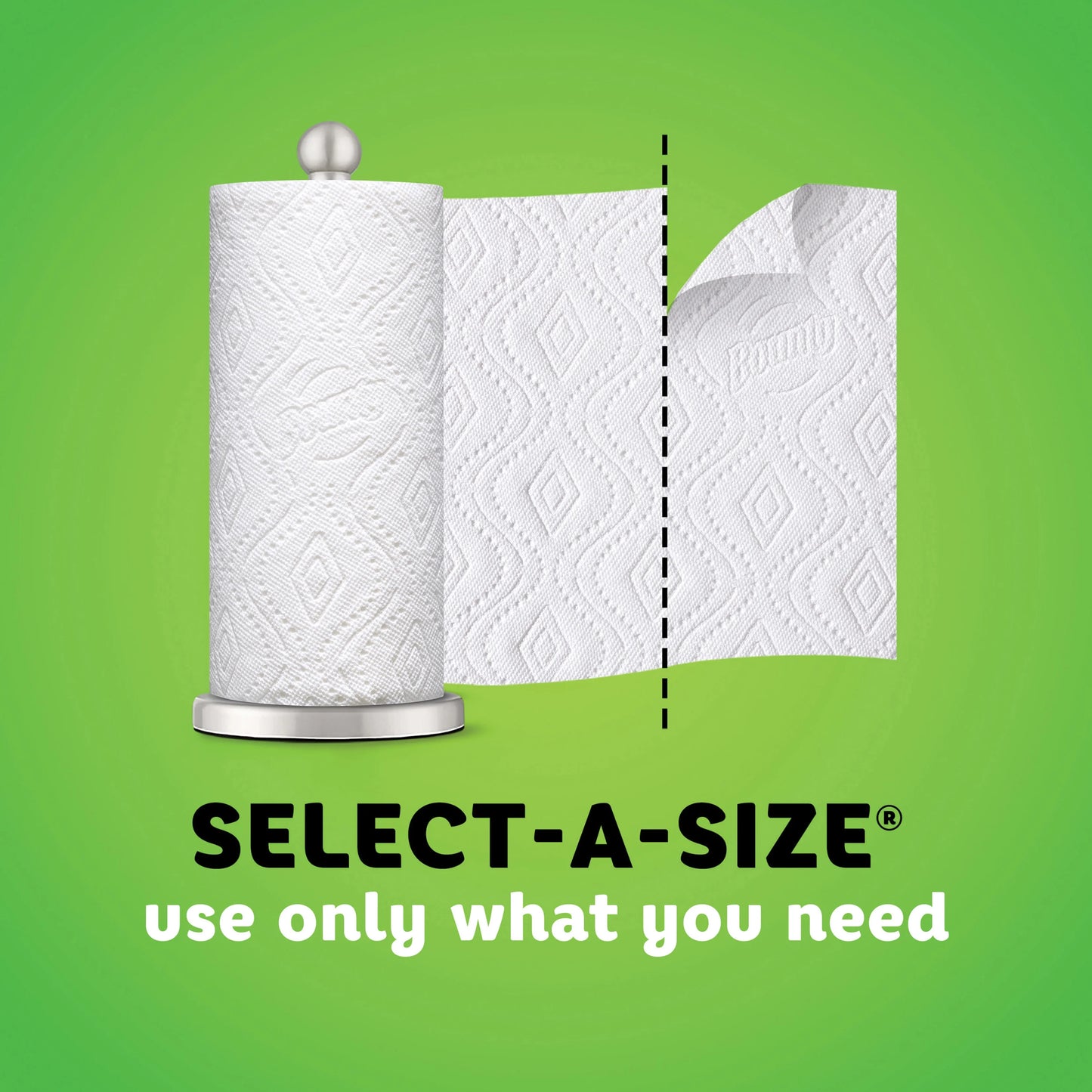 Select-a-size Paper Towels, 2-ply, White, 5.9 X 11, 83 Sheets/roll