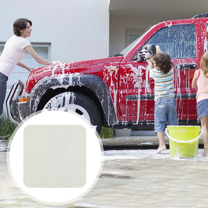 Tohuu Chamois Cloth for Car Chamois Drying Cloth Car Drying Towel Real Leather Super Absorbent Fast Drying Natural Chamois Car Wash Cloth Accessory superbly
