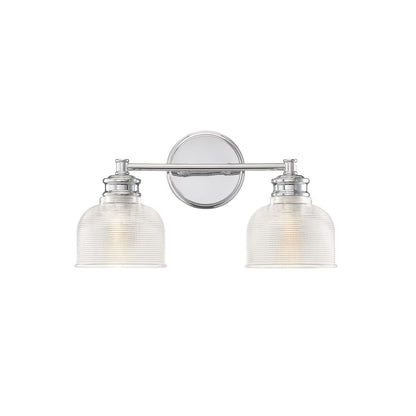 Trade Winds Addison 2-Light Bathroom Vanity Light in Matte Black