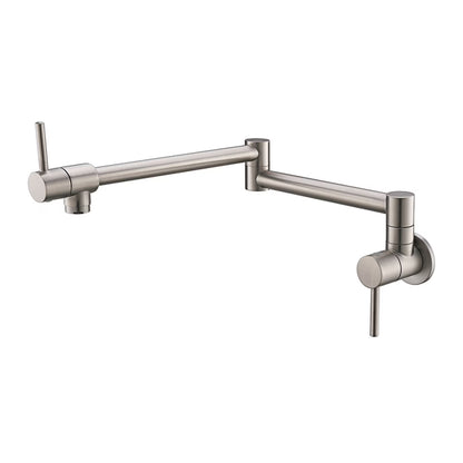 Pot Filler Tap Wall Mounted Foldable Kitchen Faucet With Bidet Sprayer Cold Bidet Faucet Sink Tap Rotate Folding Spout ,Effortless Installation