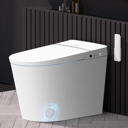 EPLO Smart Bidet Toilet, Auto Open/Close Lid, One-Piece Toilet Bidet Thankless, LED Display Elongated Toilet G20