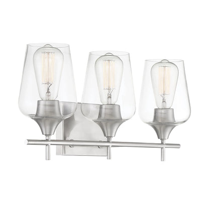 Elegant Octave Bathroom Vanity Light