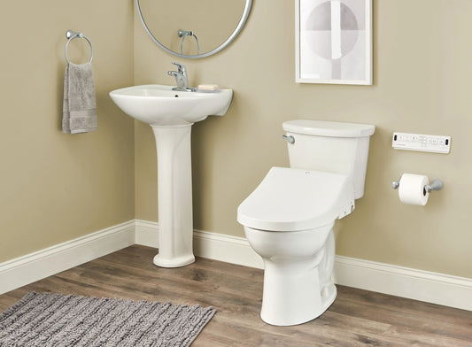 American Standard INAX 415 Heated Dual Nozzle Shower Bidet Toilet Seat w/Remote