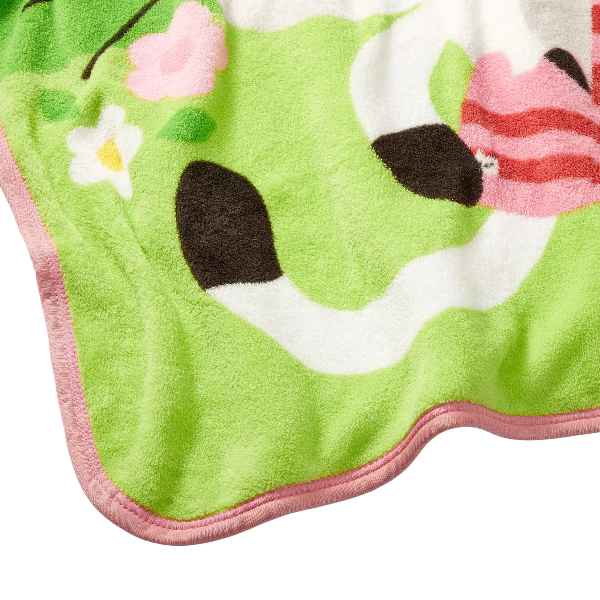 Gabby's Dollhouse Kids Fleece Throw Blanket, 46 x 60, Blue and Green, DreamWorks
