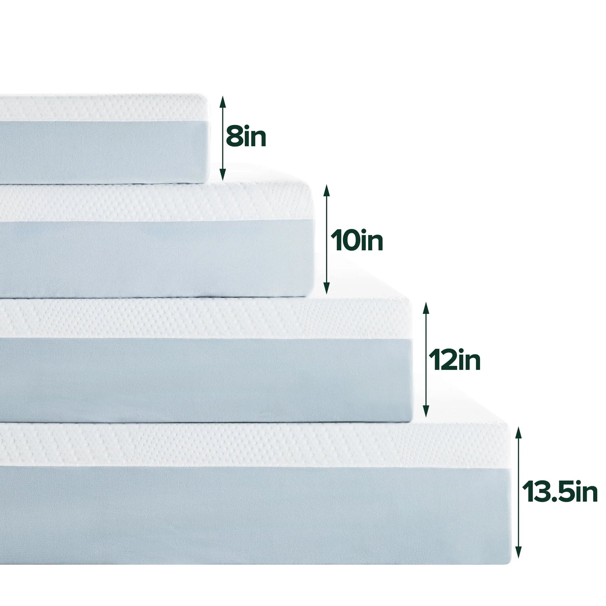 Spa Sensations by Zinus 10" Gel Essential Memory Foam Mattress, Queen
