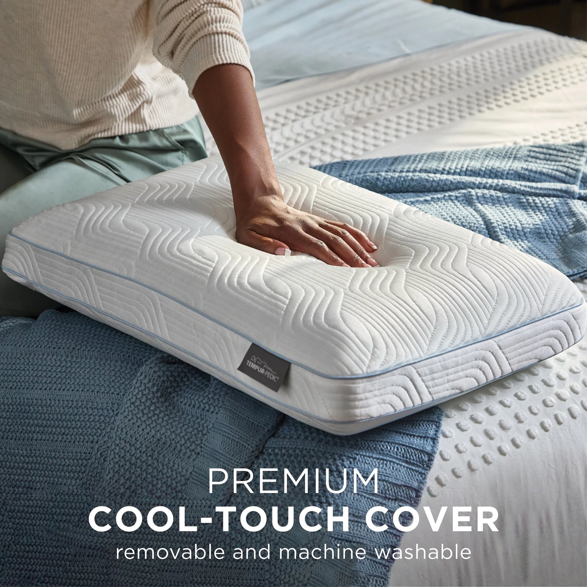 Tempur-Pedic Cooling Bed Pillow - Two Pack