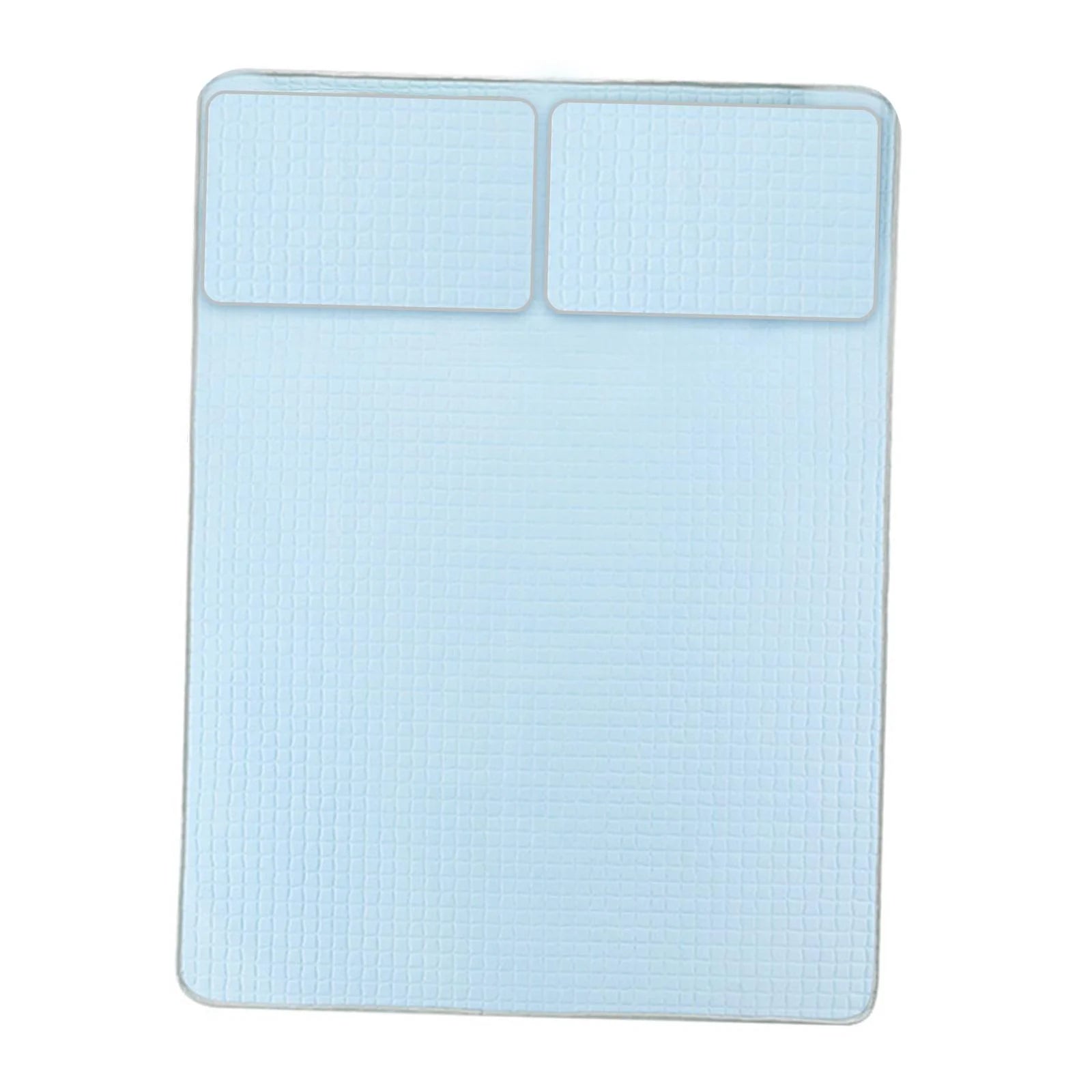 jicheng Cooling Mattress Pad Breathable Lightweight tress Topper Blue 1.5mx2.0m