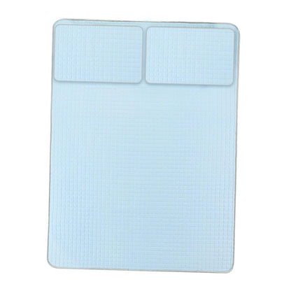 jicheng Cooling Mattress Pad Breathable Lightweight tress Topper Blue 1.5mx2.0m