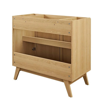 Modway Soma 36°?Bathroom Vanity Cabinet (Sink Basin Not Included) in Walnut
