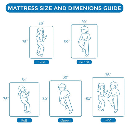 6 inch Twin Size Memory Foam Mattress , Medium Firmness Made in USA, with Green Tea Cooling Gel , Supportive & Pressure Relief Bed Mattress,Bamboo Knit cover