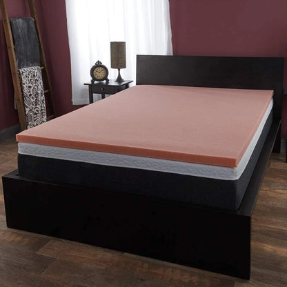 SleepBetter 2" Tranquility Foam Mattress Topper with Cover, Queen